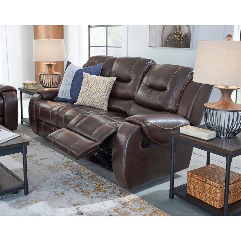 Sofas & Sleepers |  Titan Elite Reclining Sofa – Chocolate Living Room Furniture Sofas & Sleepers