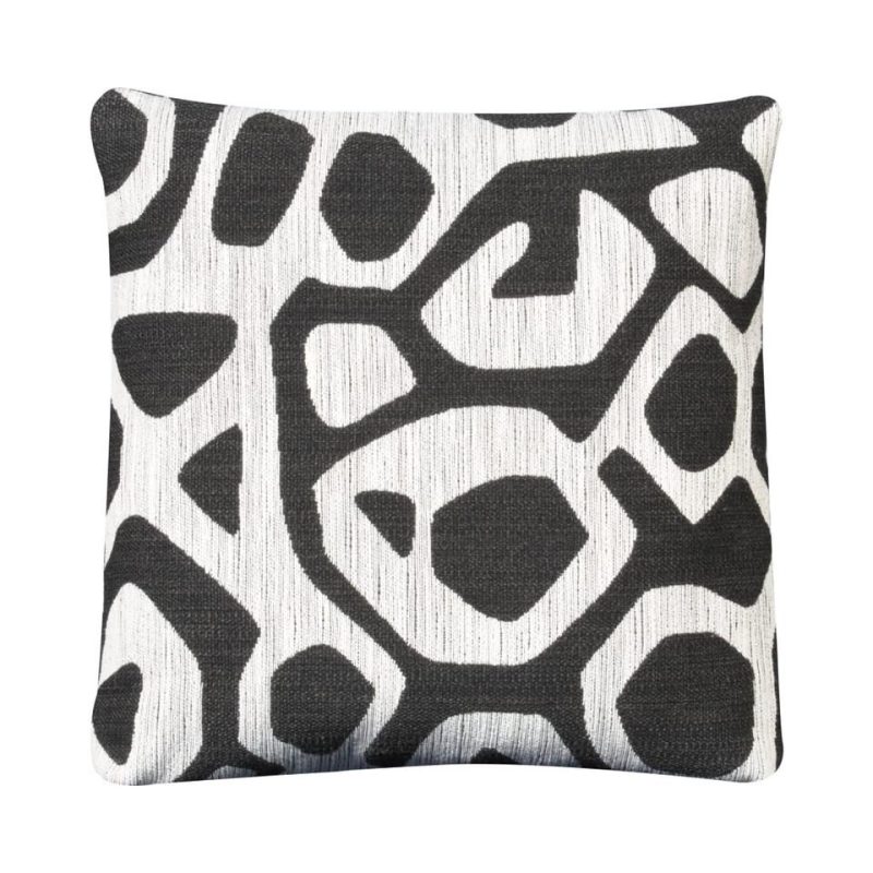 Throw Pillows |  Crestview Atomic Dominio 19” Pillow White Home Décor Throw Pillows