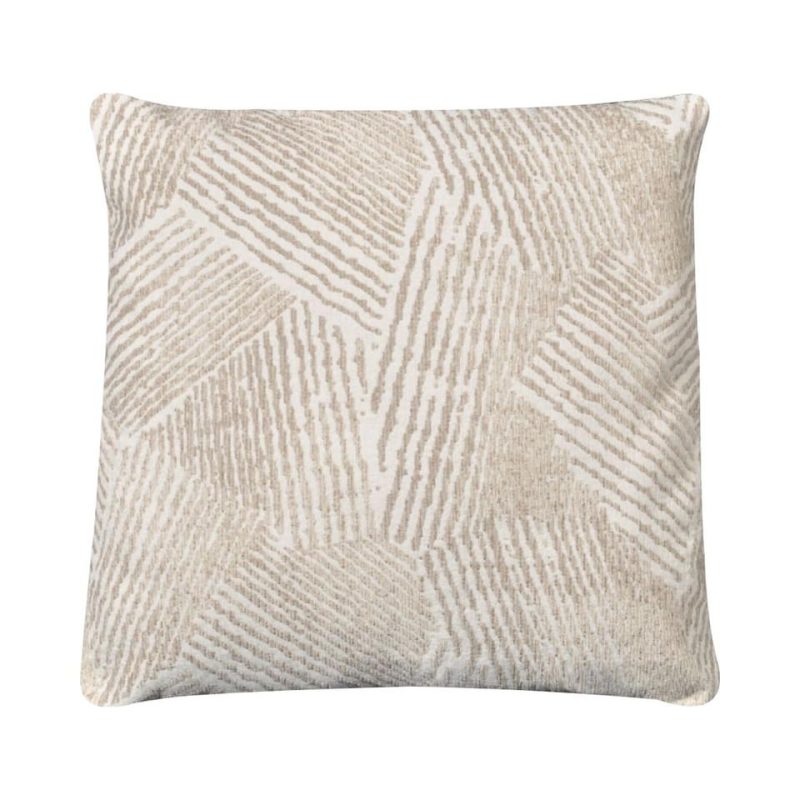 Throw Pillows |  Crestview Groovy Birch 19” Pillow Cream Home Décor Cream