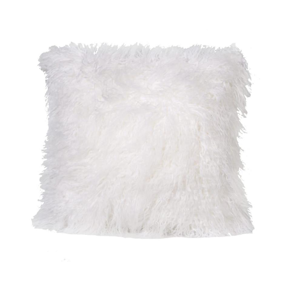 Throw Pillows |  Crestview Karakul Arctic 19′ Pillow White Home Décor Throw Pillows