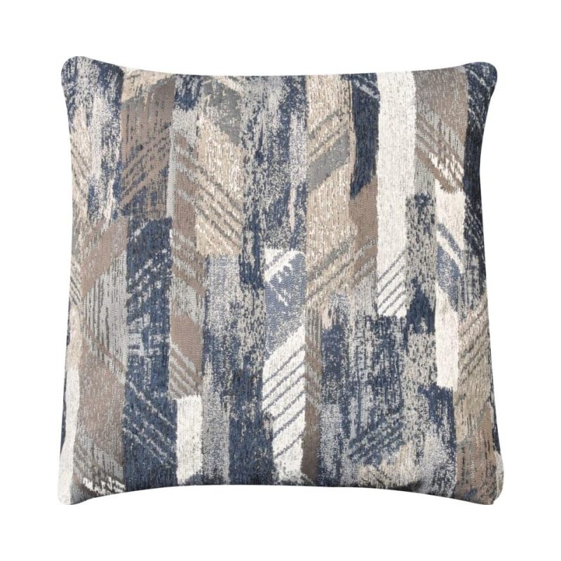 Throw Pillows |  Crestview Serengetti Indigo 19” Pillow Blue Home Décor Blue