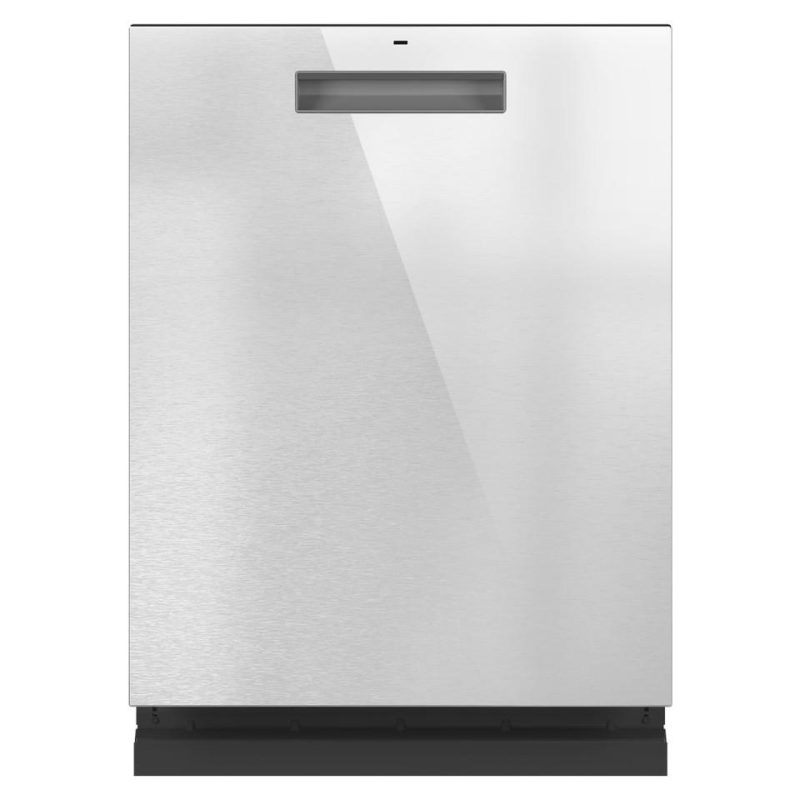 Top Control |  Café™ Stainless Steel Interior Dishwasher with Sanitize and Ultra Wash & Dry in Platinum Glass – CDT845M5NS5 Stainless Steel Dishwashers Stainless Steel