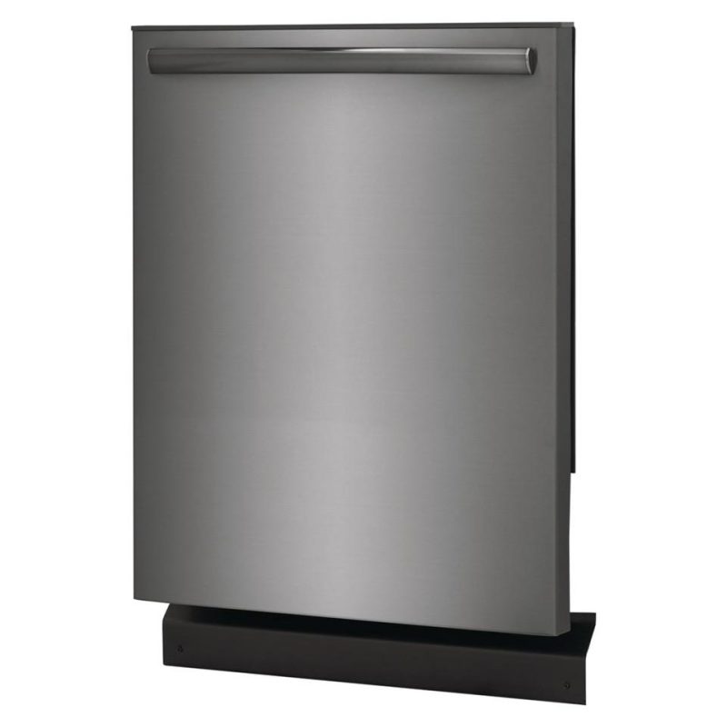 Top Control |  Frigidaire Gallery 24” Built-In Black Stainless Steel Dishwasher – GDPH4515AD Black Dishwashers Black