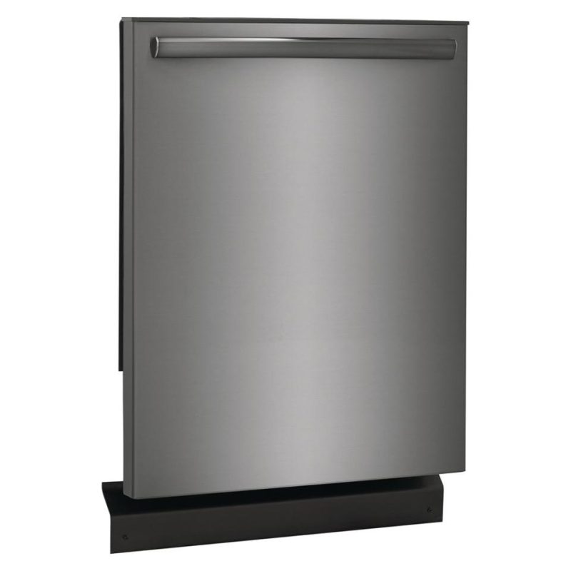 Top Control |  Frigidaire Gallery 24” Built-In Black Stainless Steel Dishwasher – GDPH4515AD Black Dishwashers Black