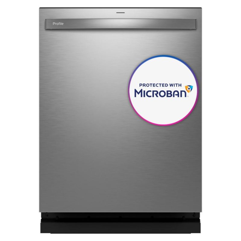 Top Control |  GE Profile™ Fingerprint Resistant Top Control with Stainless Steel Interior Dishwasher – PDT715SYVFS Stainless Steel Dishwashers Stainless Steel