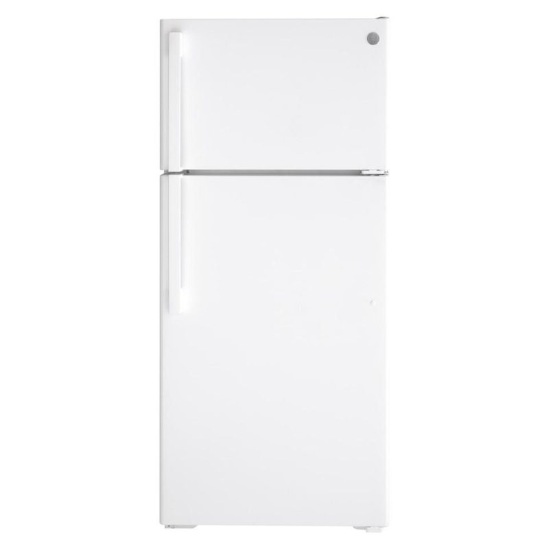 Top-Freezer Refrigerators |  GE 16.6 cu. ft. Top Freezer Refrigerator – GTS17DTNRWW White Refrigerators Top-Freezer Refrigerators