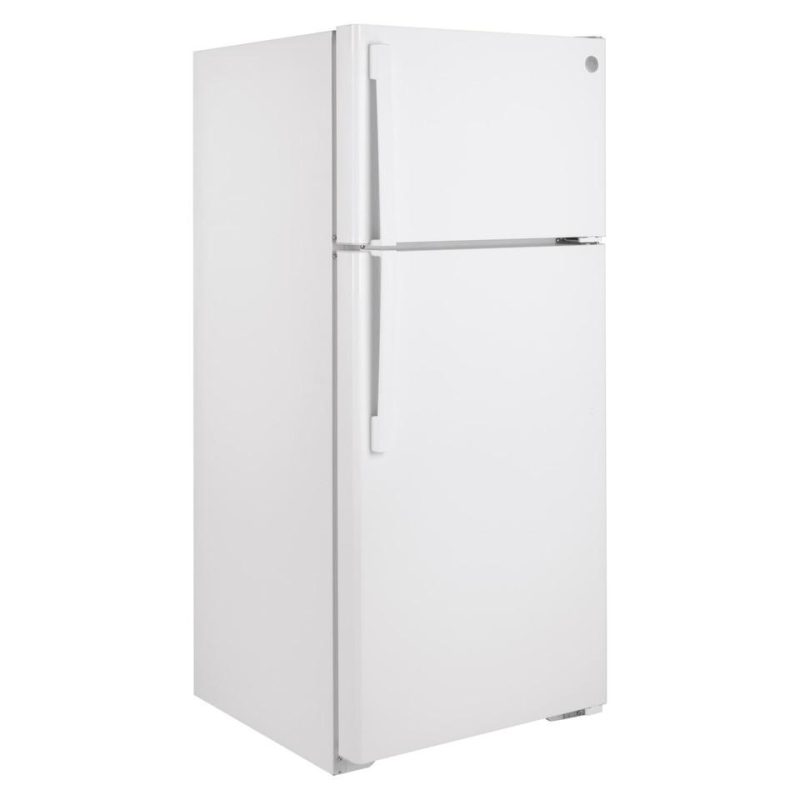 Top-Freezer Refrigerators |  GE 16.6 cu. ft. Top Freezer Refrigerator – GTS17DTNRWW White Refrigerators Top-Freezer Refrigerators