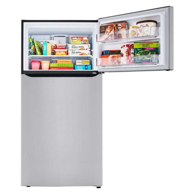 Top-Freezer Refrigerators |  LG 24 cu. ft. Top Freezer Refrigerator – LRTLS2403S Stainless Steel Refrigerators Stainless Steel