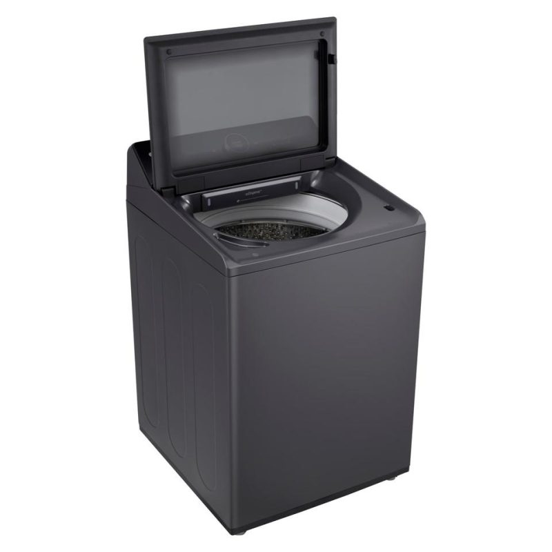 Top Load Washers |  LG 5.5 cu. ft. Top Load Washer with TurboWash3D™ – WT8600CB Black Top Load Washers Black