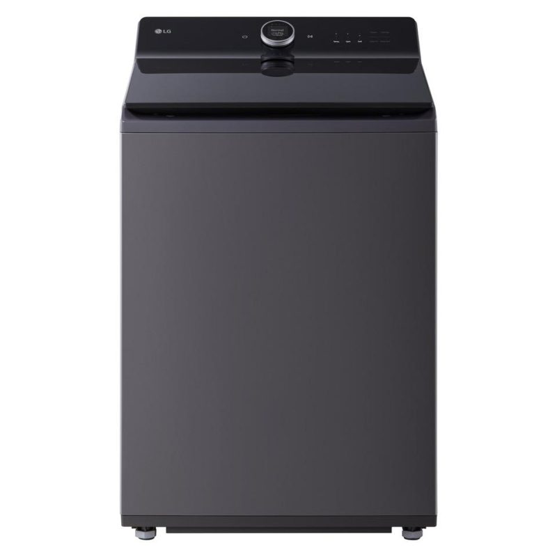 Top Load Washers |  LG 5.5 cu. ft. Top Load Washer with TurboWash3D™ – WT8600CB Black Top Load Washers Black