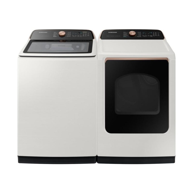 Top Load Washers |  Samsung 5.5 cu. ft. Extra-Large Capacity Smart Top Load Washer with Auto Dispense System – WA55CG7500AE White Top Load Washers Top Load Washers