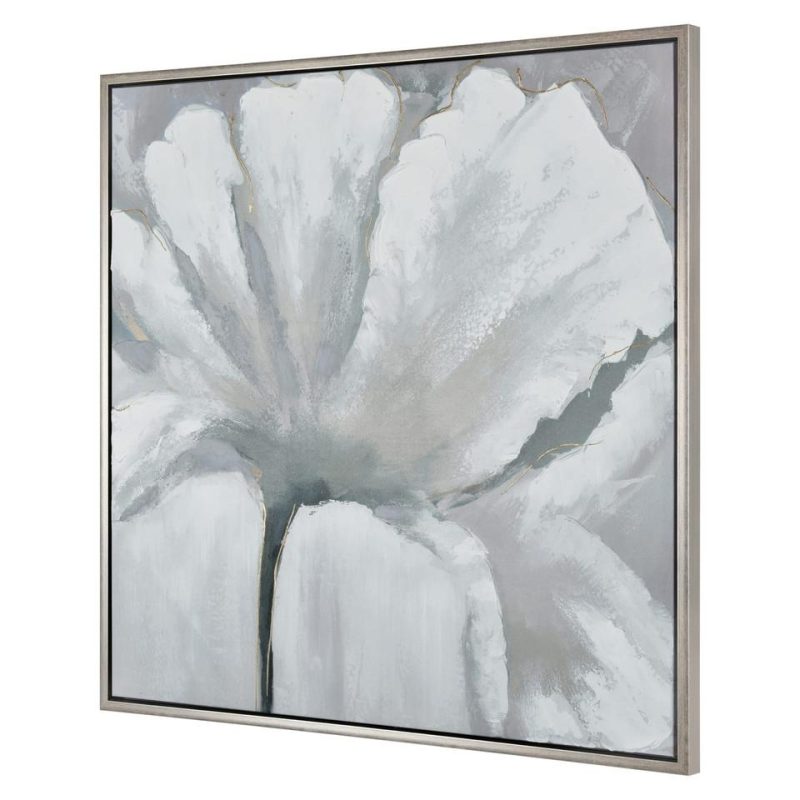 Wall Art & Mirrors |  BLOOMS WALL ART Gray Home Décor Gray