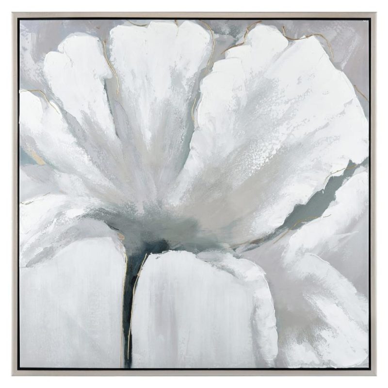 Wall Art & Mirrors |  BLOOMS WALL ART Gray Home Décor Gray