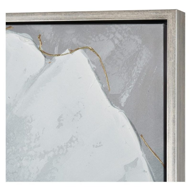 Wall Art & Mirrors |  BLOOMS WALL ART Gray Home Décor Gray