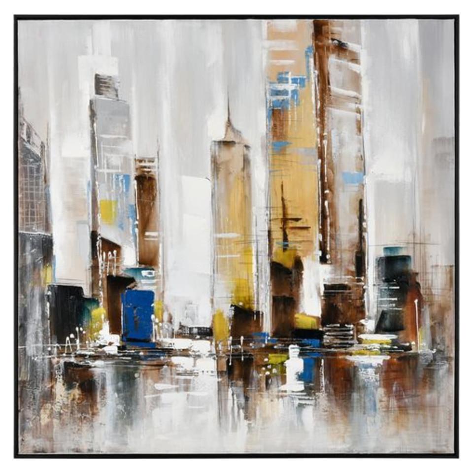 Wall Art & Mirrors |  SYMPHONY CITYSCAPE FR ART Gray Home Décor Gray