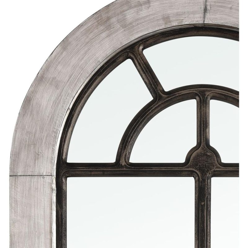 Wall Art & Mirrors |  Upland Wall Mirror Gray Home Décor Gray