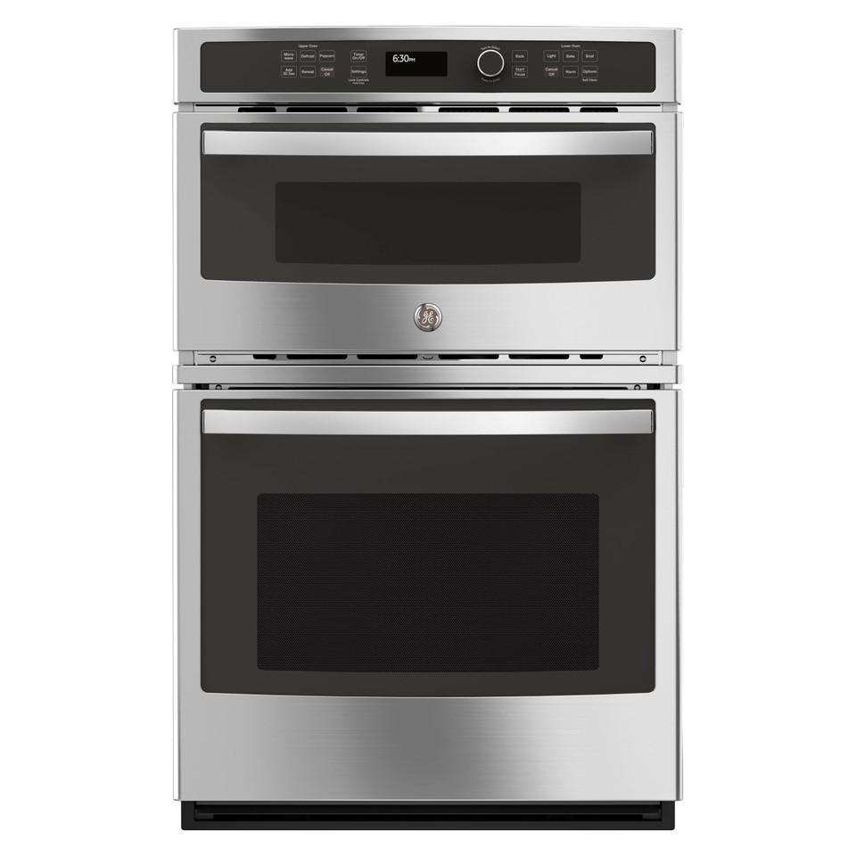 Wall Oven & Microwave Combos |  GE 27” Built-In Combination Microwave/Oven – JK3800SHSS Stainless Steel Built-in Microwaves Built-in Microwaves