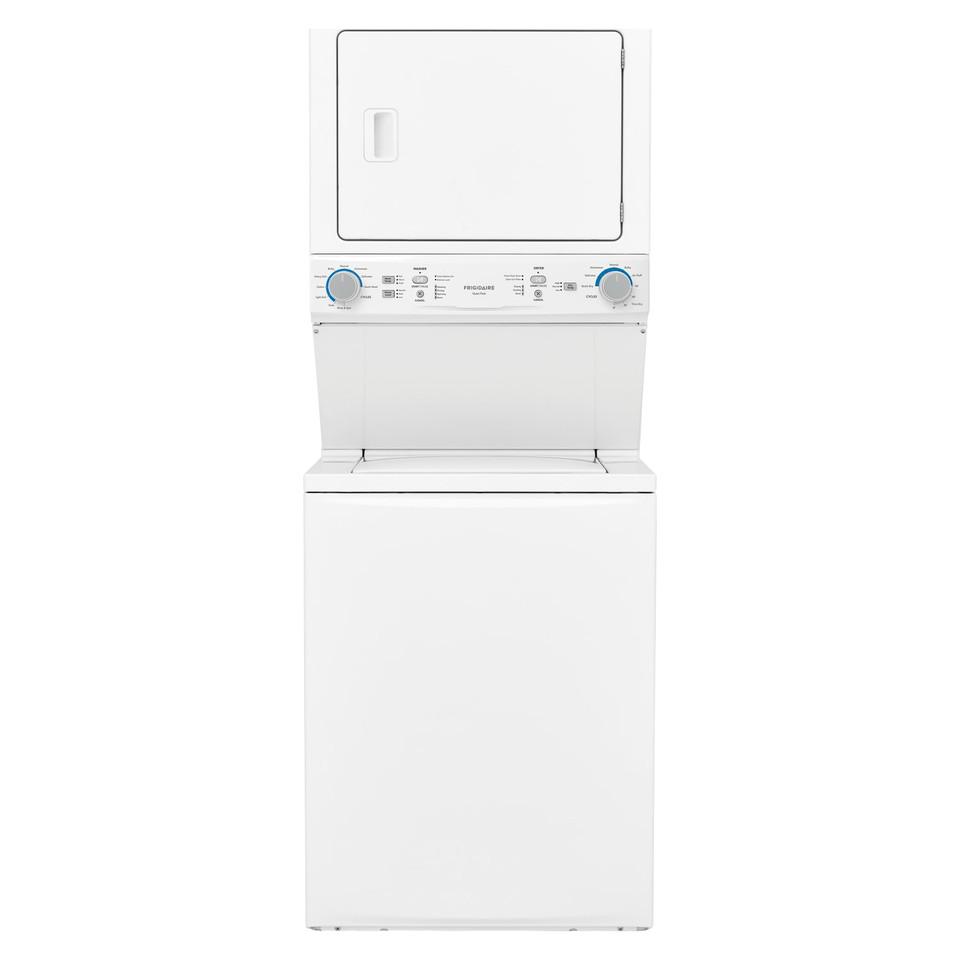 Washer and Dryer Combos |  Frigidaire Electric Washer/Dryer Laundry Center – 3.9 Cu. Ft Washer and 5.6 cu. ft. Dryer White Washer & Dryer Combos Washer & Dryer Combos