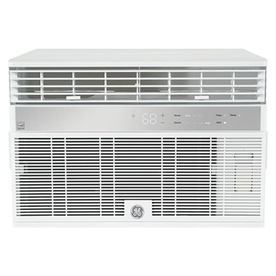 Window Air Conditioners |  GE® 12,000 BTU Smart Electronic Window Air Conditioner for Large Rooms up to 550 sq. ft. White Air Conditioners White