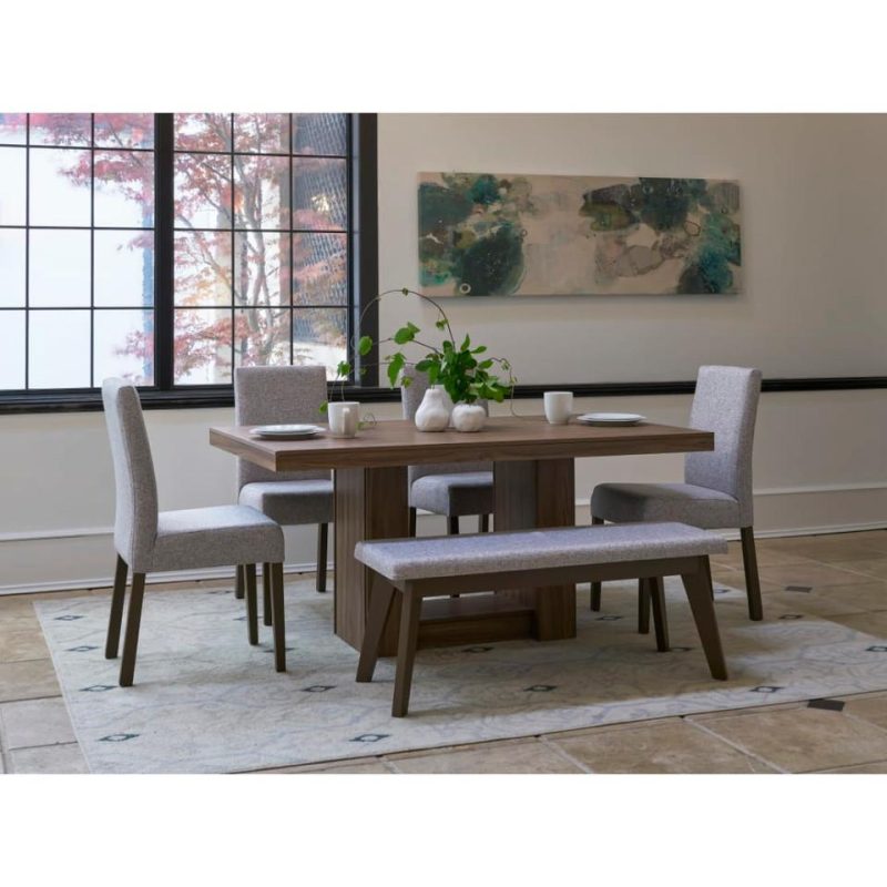 Dining Chairs & Seating |  Becker Collection Bench Brown Dining Chairs & Seating Brown