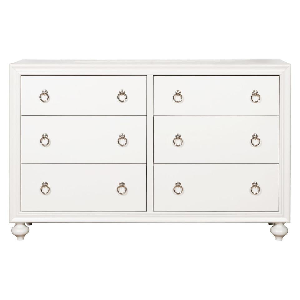 Dressers and Chests |  Isabella Dresser White Bedroom Furniture Dressers & Chests