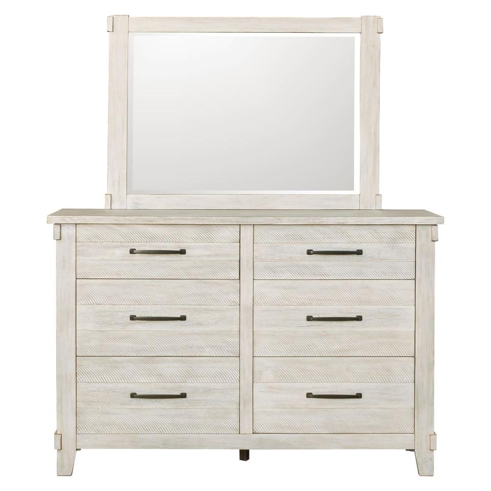 Mirrors |  Summerville Collection Mirror White Bedroom Furniture Mirrors