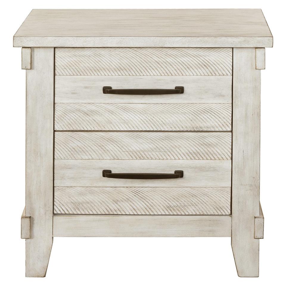 Nightstands |  Summerville Collection Nightstand White Bedroom Furniture Nightstands