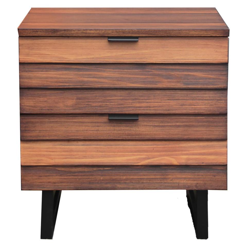 Nightstands |  Xavier Collection Nightstand Brown Bedroom Furniture Brown