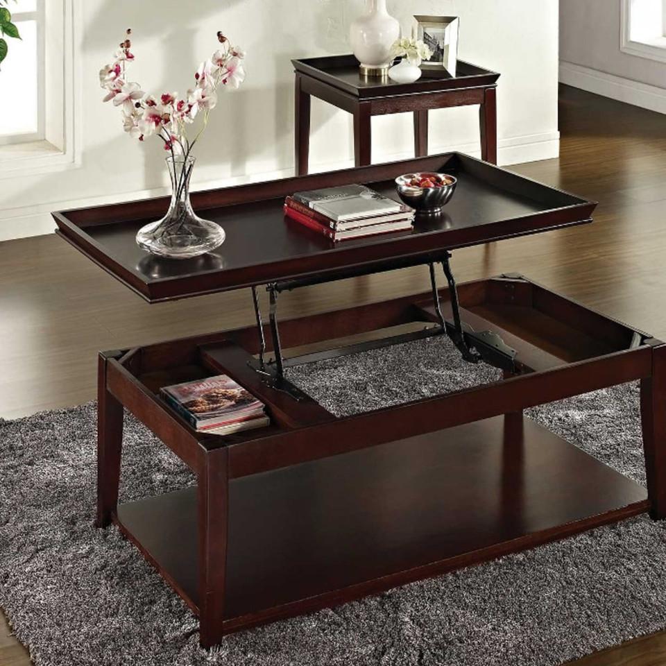 Coffee & End Tables |  Clemson Table Set Brown Coffee & End Tables Brown