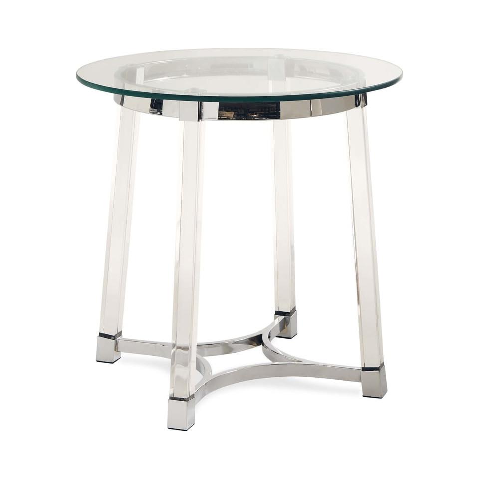 Coffee & End Tables |  Lucinda End Table Clear Coffee & End Tables Clear