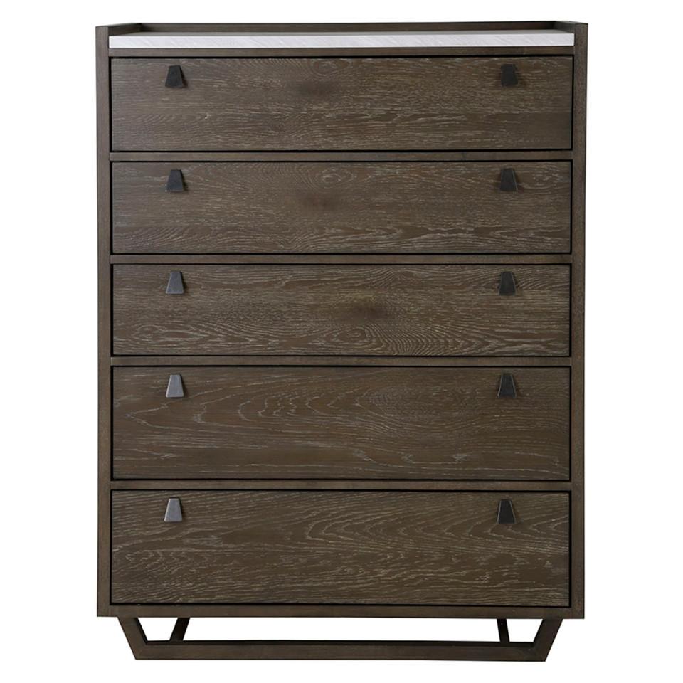 Dressers and Chests |  Britton Chest Brown Bedroom Furniture Brown