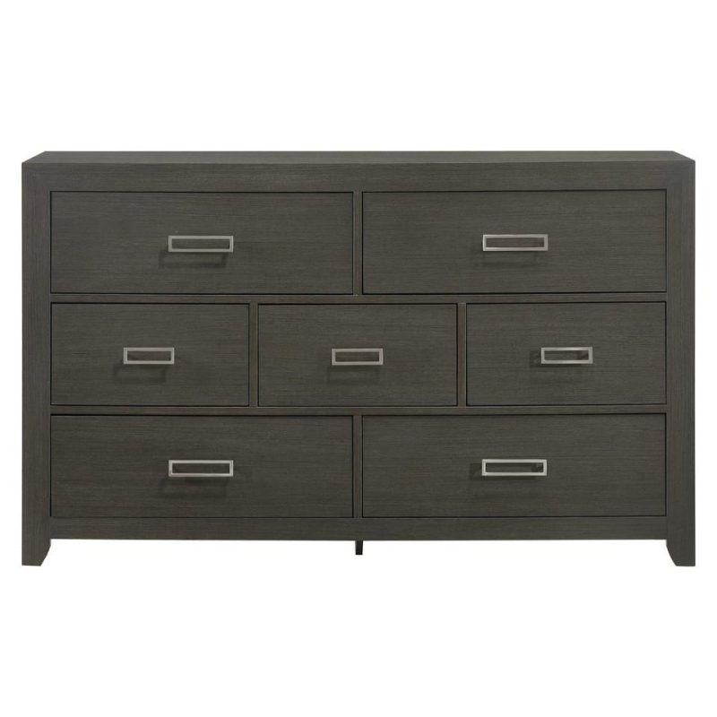 Dressers and Chests |  Rhapsody Collection Gray Dresser Gray Bedroom Furniture Dressers & Chests