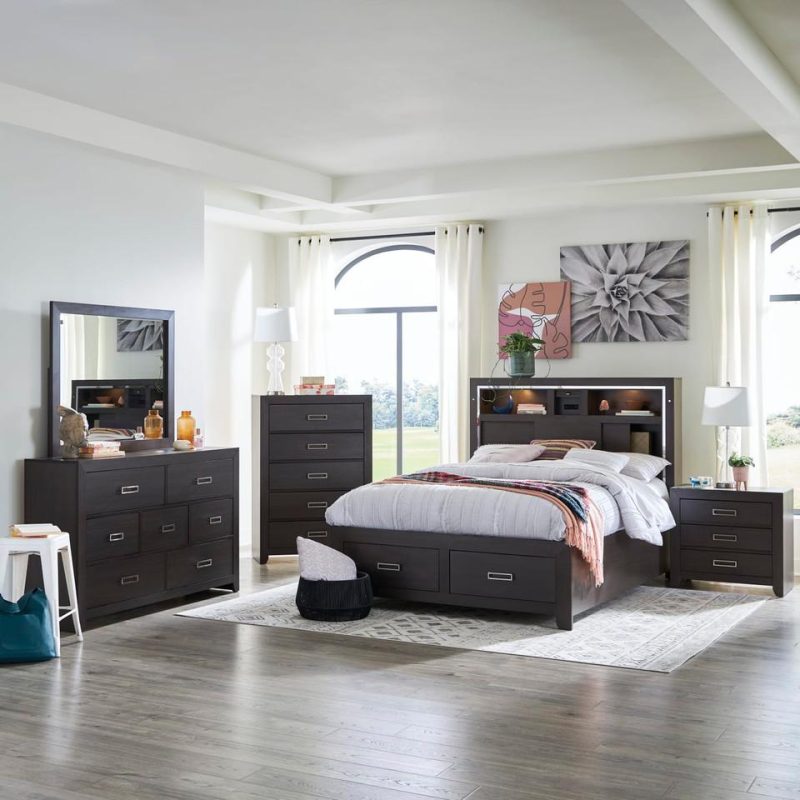 Dressers and Chests |  Rhapsody Collection Gray Dresser Gray Bedroom Furniture Dressers & Chests