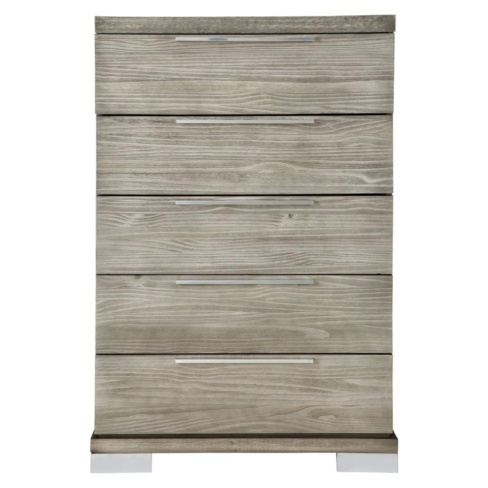 Dressers and Chests |  San Angelo Collection Chest Gray Bedroom Furniture Dressers & Chests