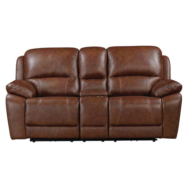 Loveseats |  Bradford Loveseat Brown Living Room Furniture Brown