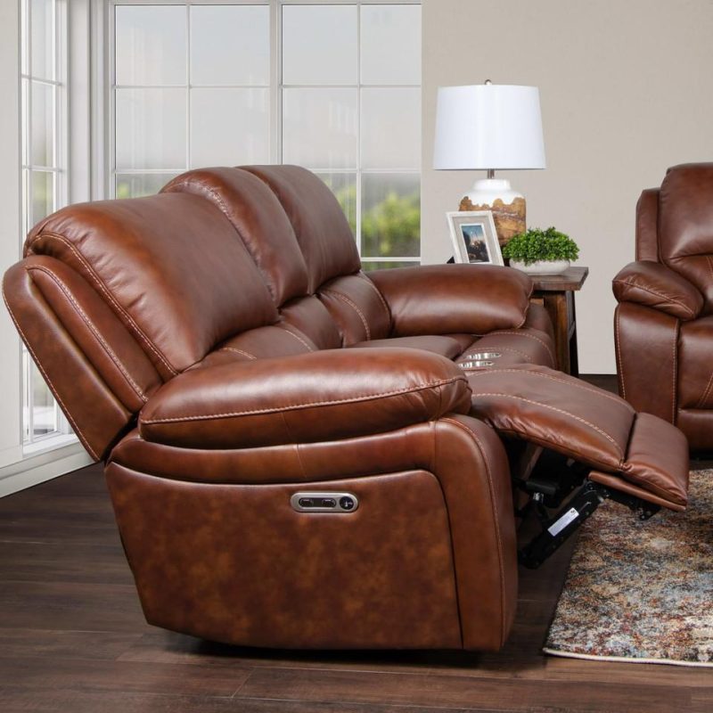 Loveseats |  Bradford Loveseat Brown Living Room Furniture Brown