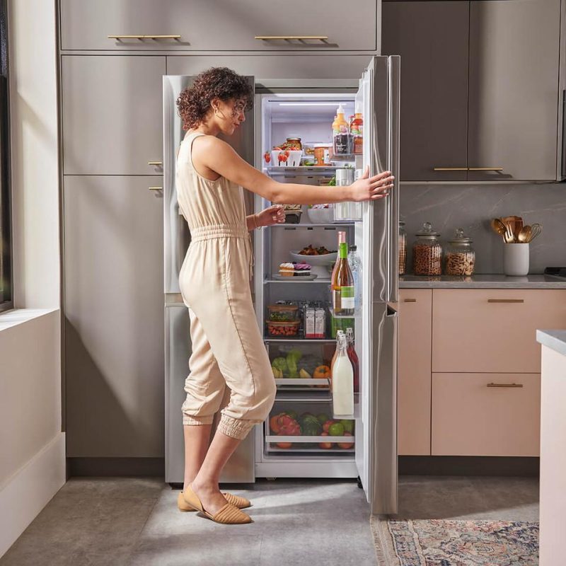 Side-by-Side Refrigerators |  LG 27 cu.ft. Side by Side Door-in-Door Refrigerator – LRSDS2706S Stainless Steel Refrigerators Side-by-Side Refrigerators