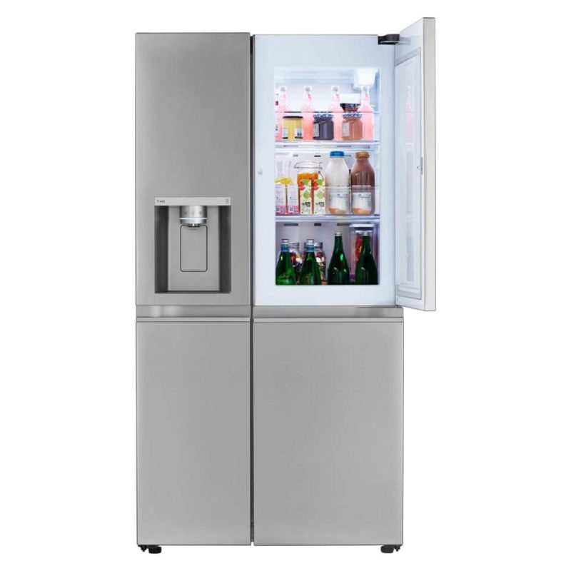 Side-by-Side Refrigerators |  LG 27 cu.ft. Side by Side Door-in-Door Refrigerator – LRSDS2706S Stainless Steel Refrigerators Side-by-Side Refrigerators