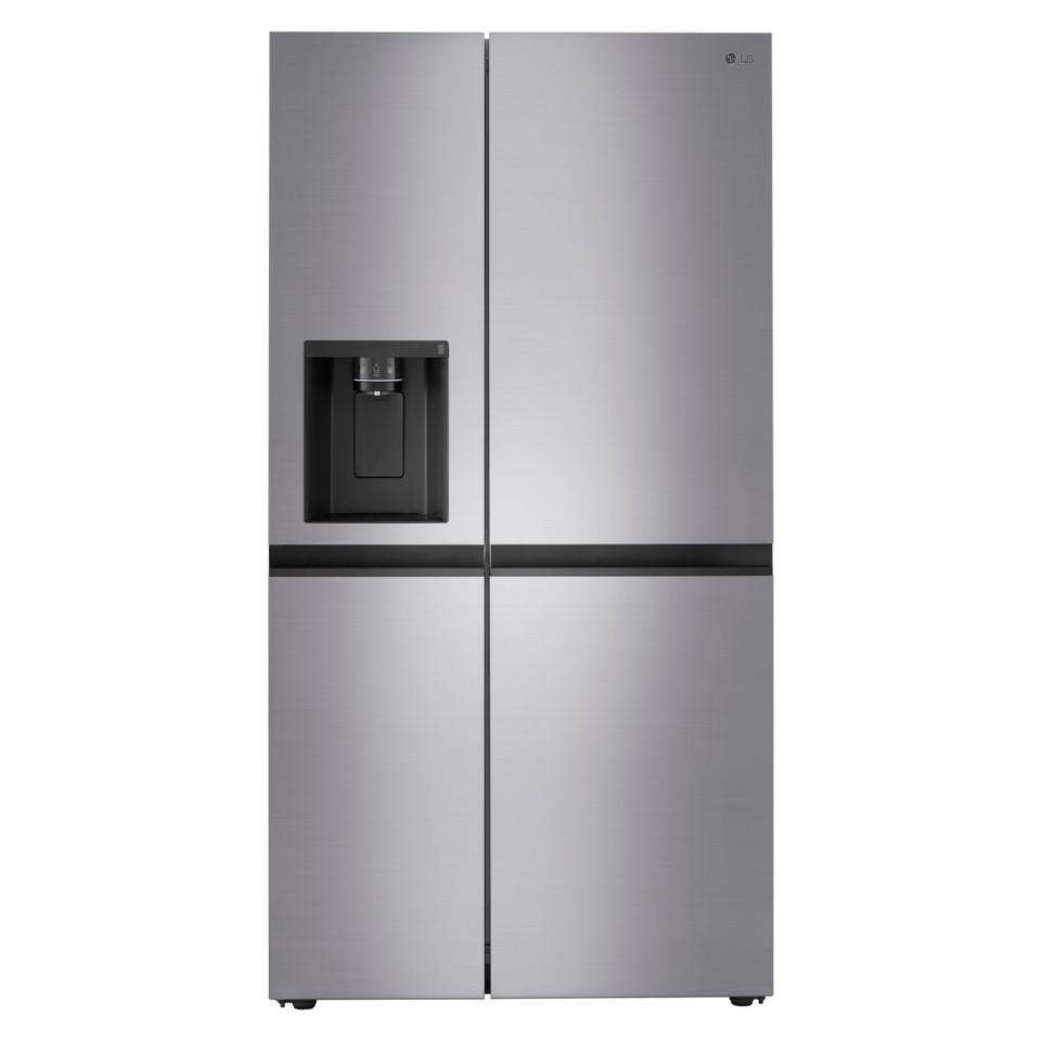 Side-by-Side Refrigerators |  LG 27 cu. ft Side by Side Refrigerator – LRSXS2706V Stainless Steel Refrigerators Side-by-Side Refrigerators