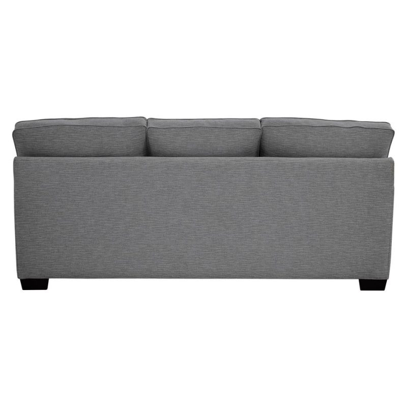 Sofas & Sleepers |  Crestview Graphite Track Arm Graphite Sofa Gray Living Room Furniture Gray