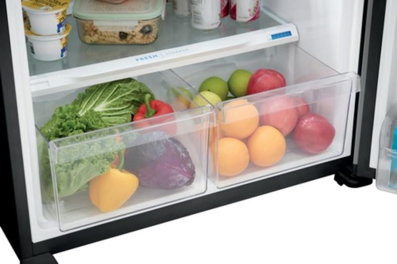 Top-Freezer Refrigerators |  Frigidaire 20.0 Cu. Ft. Top Freezer Refrigerator – FFTR2045VS Stainless Steel Refrigerators Stainless Steel