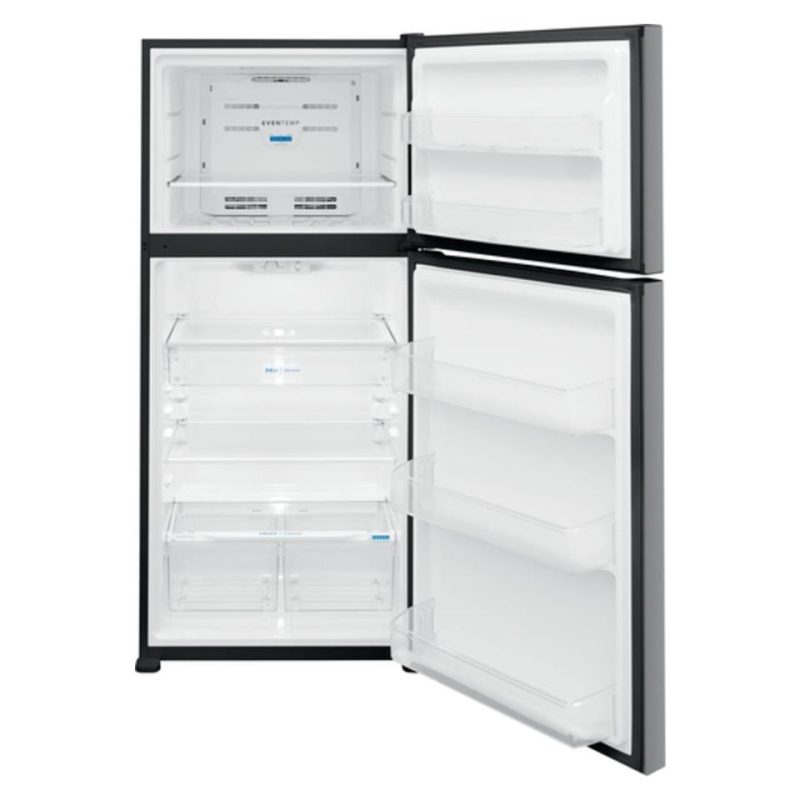 Top-Freezer Refrigerators |  Frigidaire 20.0 Cu. Ft. Top Freezer Refrigerator – FFTR2045VS Stainless Steel Refrigerators Stainless Steel