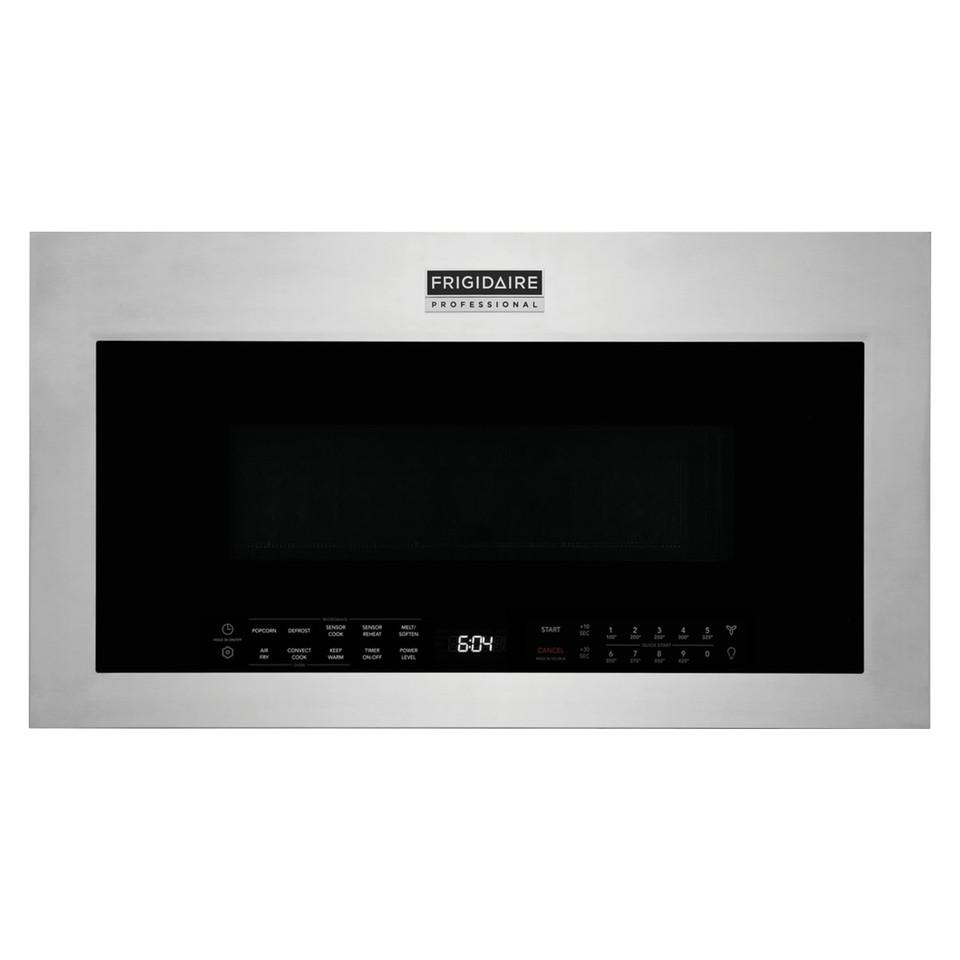 Over The Range Microwaves |  Frigidaire Professional 1.9 Cu. Ft. Over-the Range Microwave with Air Fry – PMOS1980AF Stainless Steel Over The Range Microwaves