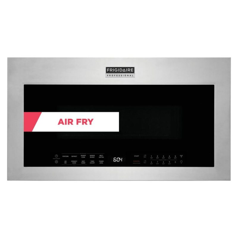 Over The Range Microwaves |  Frigidaire Professional 1.9 Cu. Ft. Over-the Range Microwave with Air Fry – PMOS1980AF Stainless Steel Over The Range Microwaves