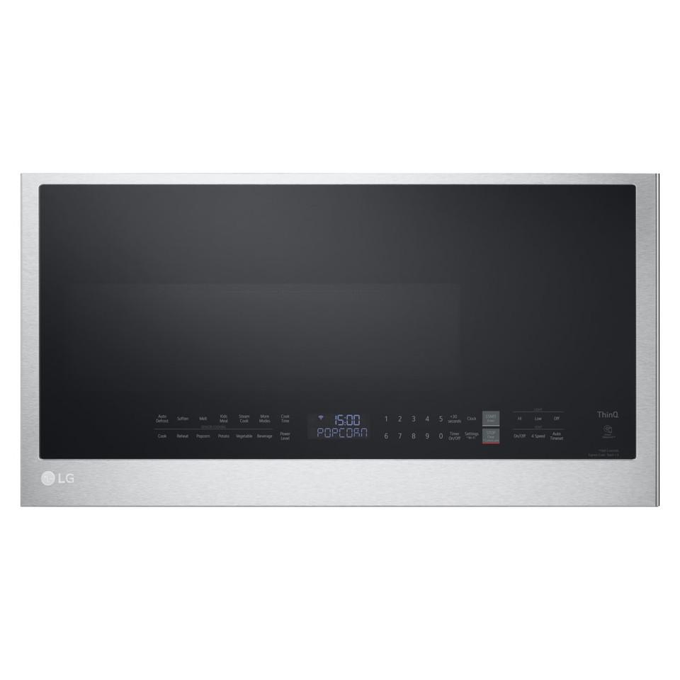 Over The Range Microwaves |  LG 2.0 cu. ft. Wi-Fi Enabled Over-the-Range Microwave Oven with EasyClean® – Stainless Steel – MVEL2033F Stainless Steel Microwaves Over The Range Microwaves