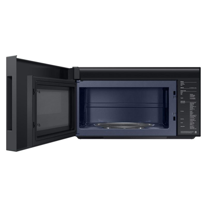 Over The Range Microwaves |  Samsung Bespoke Smart 2.1 cu. ft. Over-the-Range Microwave with Auto Connectivity & LCD Display – ME21DB670012 White Microwaves Over The Range Microwaves