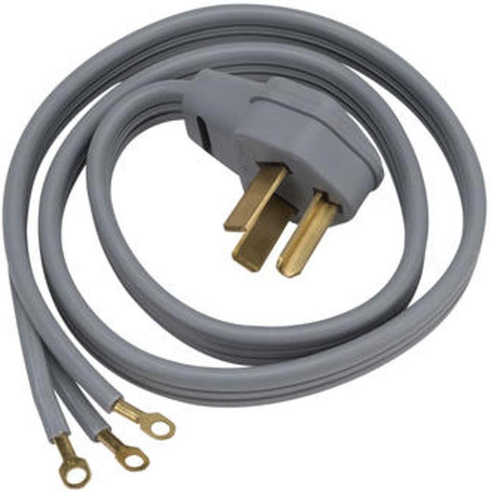 Washers & Dryer Accessories |  GE® Universal Dryer Cord – Universal (WX09X10004) Gray Parts & Accessories Gray